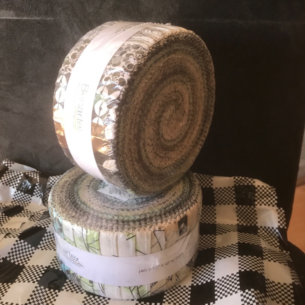 Cotton Fabric Jelly Roll Tea’s Me